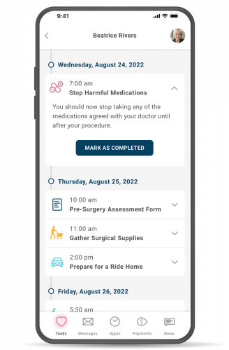 Care Plans and Patients Reported Outcomes