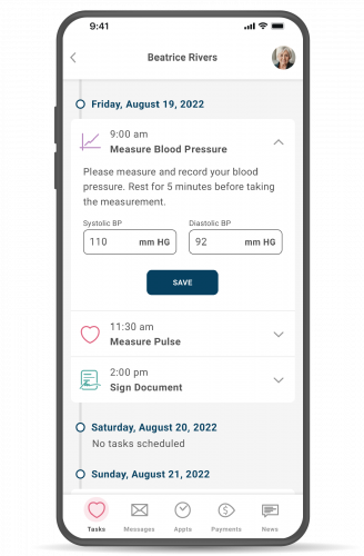 Care Plans and Patients Reported Outcomes